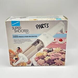 Super Shooter Plus Cordless Cookie Press & Food Decorator GO123 Proctor Silex